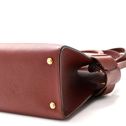 Givenchy Grained Calfskin Mini Horizon Satchel Oxblood 10 of 10