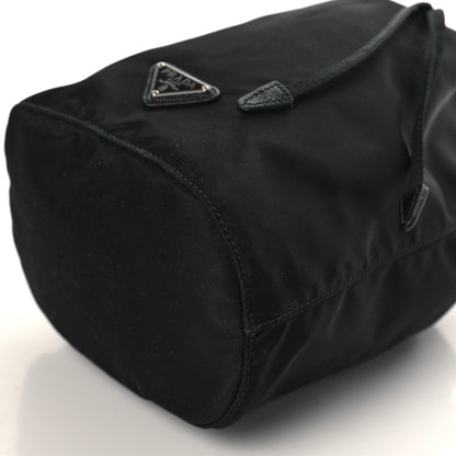 Prada Nylon Vela Drawstring Pouch Black 9 of 9