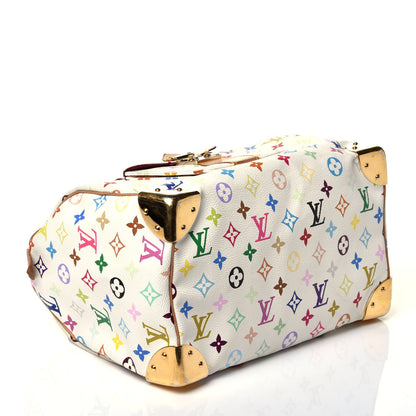 Louis Vuitton Monogram Multicolor Speedy 30 White 4 of 7