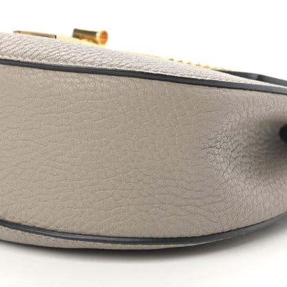 Chloe Grained Lambskin Mini Drew Shoulder Bag Motty Grey 10 of 14