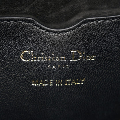 Christian Dior Lambskin Cannage Small Dior Vibe Hobo Bag Black 6 of 10