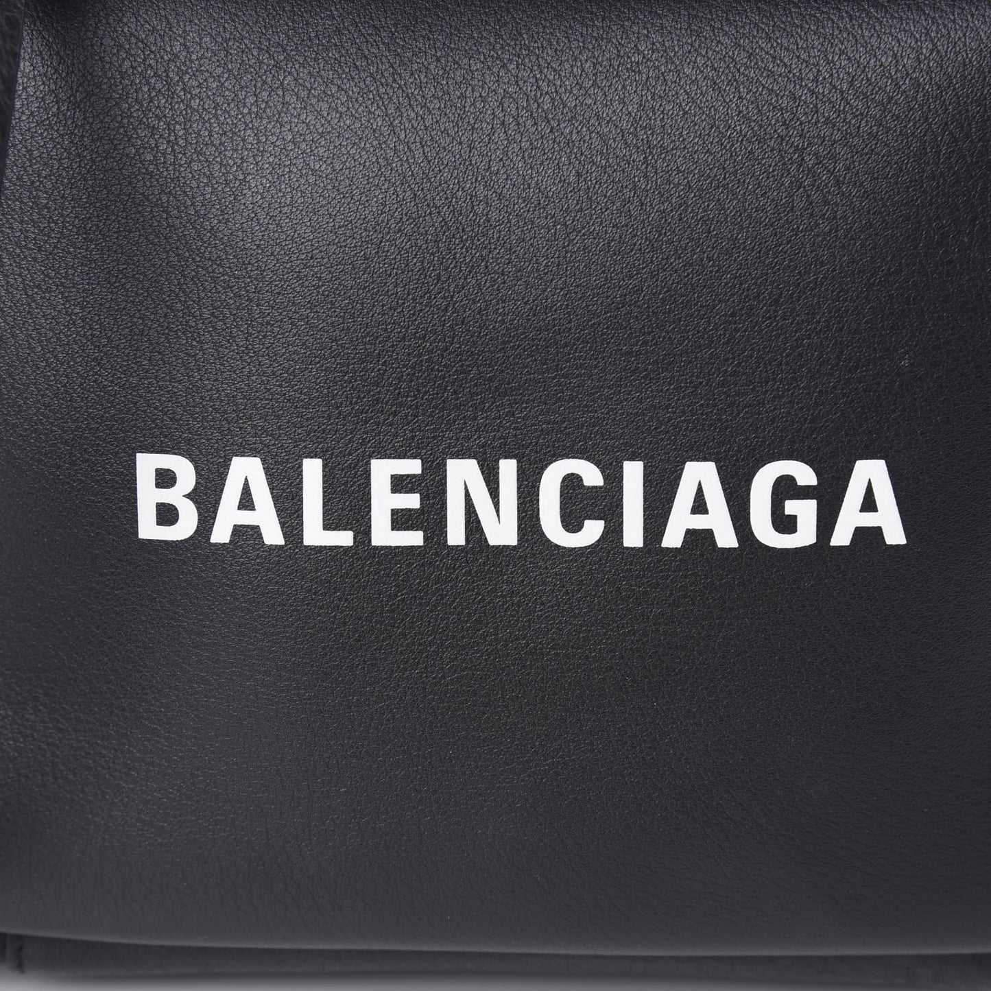 Calfskin Logo S Everyday Camera Bag Black
