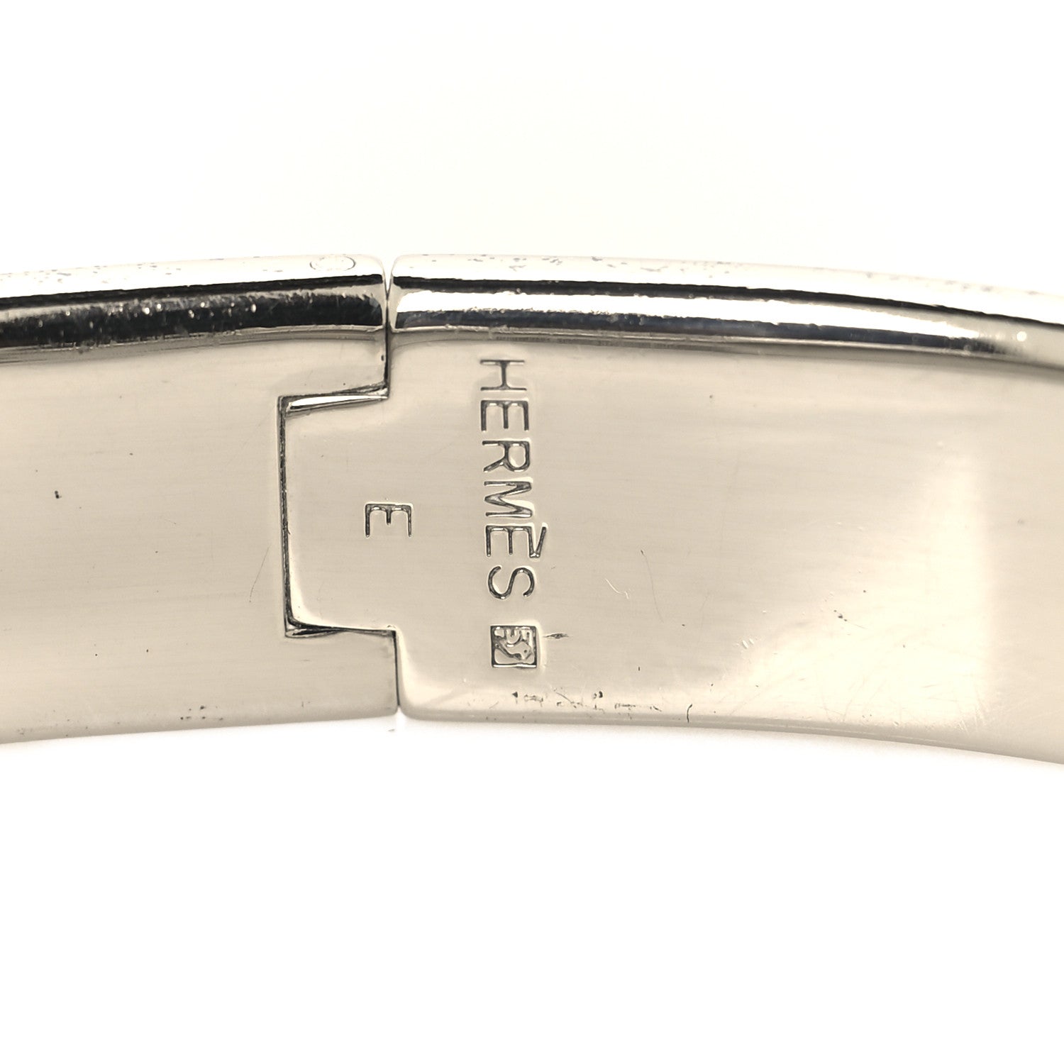 Hermes Enamel Narrow Clic Clac H Bracelet GM Vert Amande 3 of 3