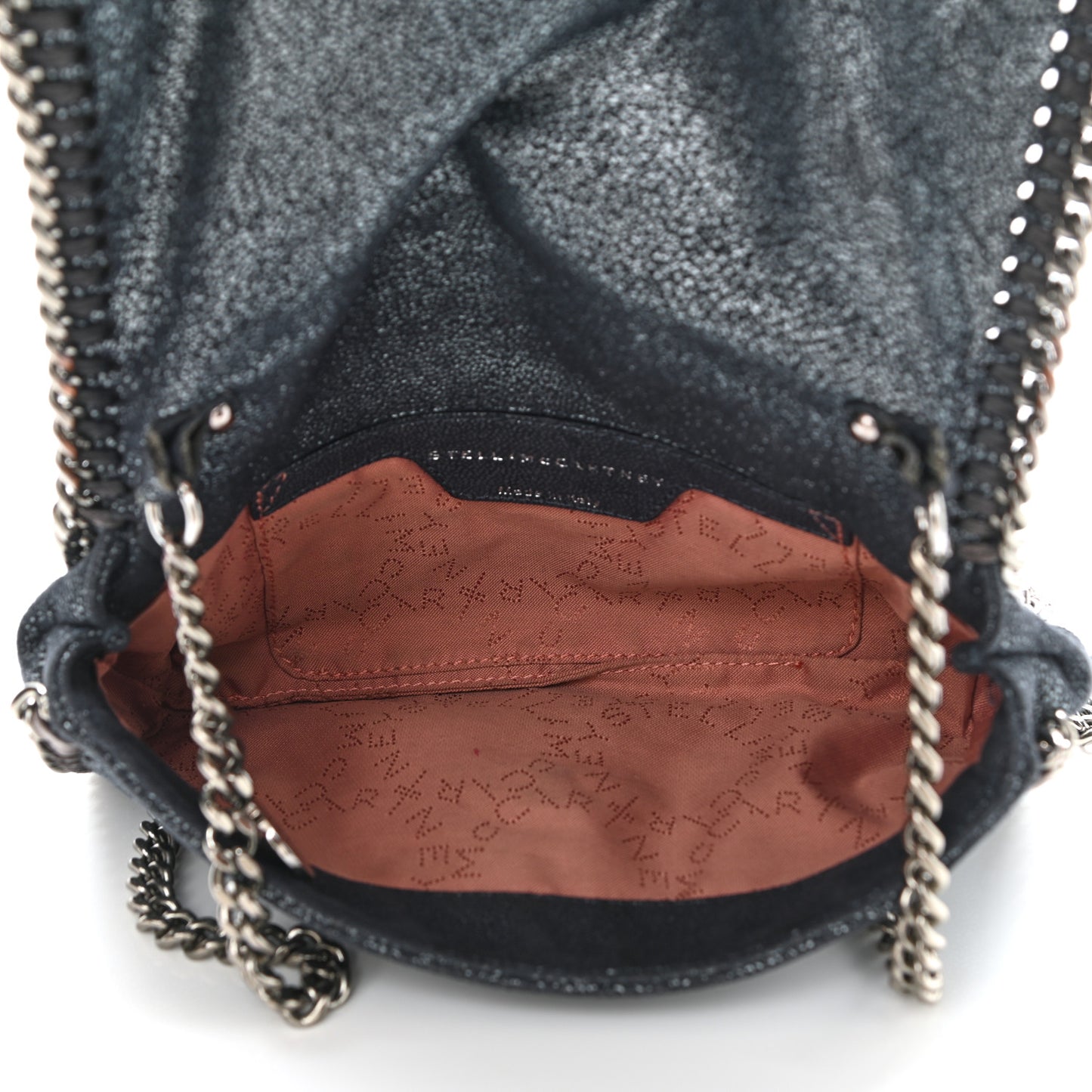 Shaggy Deer Falabella Crossbody Bag Navy