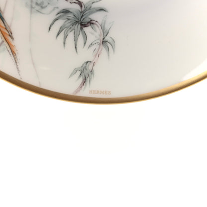 Hermes Porcelain Carnets d'Equateur Tea Cup and Saucer Set of 2 5 of 12