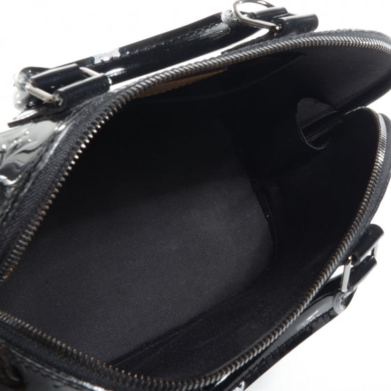 Louis Vuitton Vernis Alma PM Noir Magnetique 5 of 7