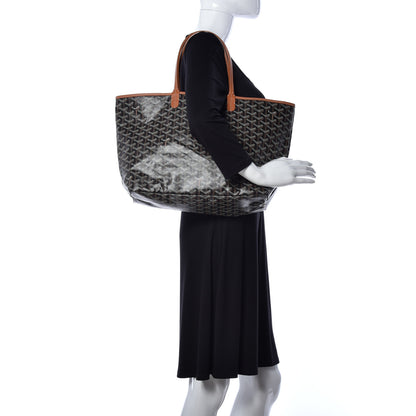 Goyard Goyardine Saint Louis PM Black Gold 2 of 9