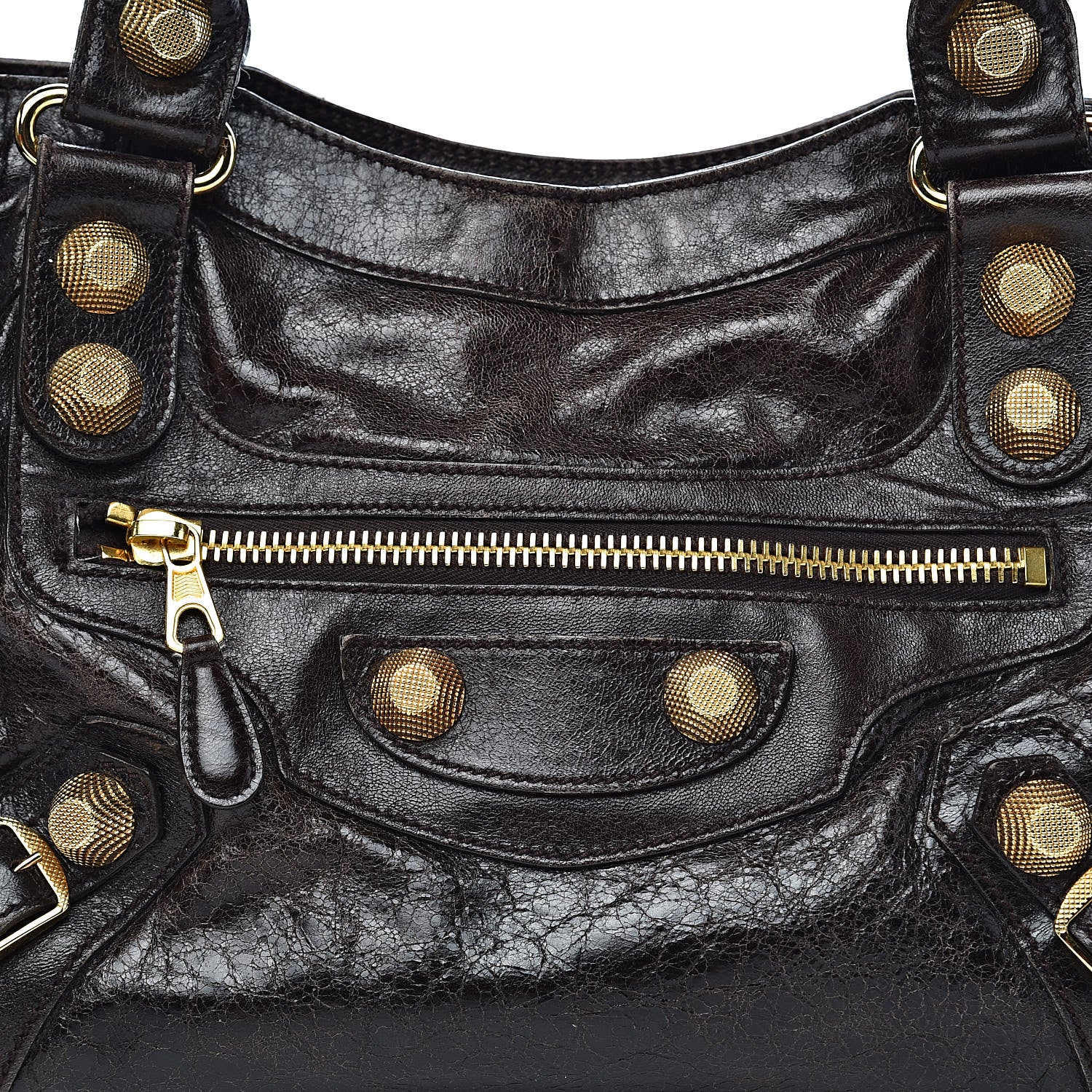 Balenciaga Agneau Giant 21 Gold Hardware City Charbon 15 of 15