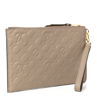 Louis Vuitton Empreinte Pochette Melanie MM Tourterelle 3 of 8
