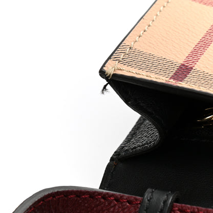 Burberry Haymarket Check Small Loxley Crossbody Bright Toffee 5 of 9