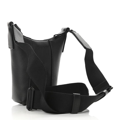 Balenciaga Calfskin Hourglass Phone Holder Bag Black 5 of 17