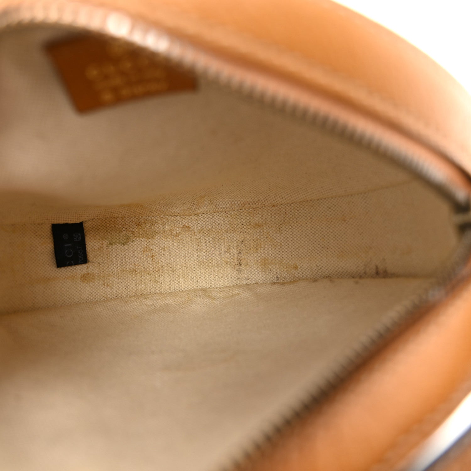 Gucci X DISNEY Mini Vintage GG Supreme Monogram Mickey Mouse Round Shoulder Bag Beige Vintage Sun Oil 5 of 10