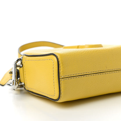 Marc Jacobs Calfskin Shutter Camera Crossbody Bag Sunshine Yellow 6 of 10