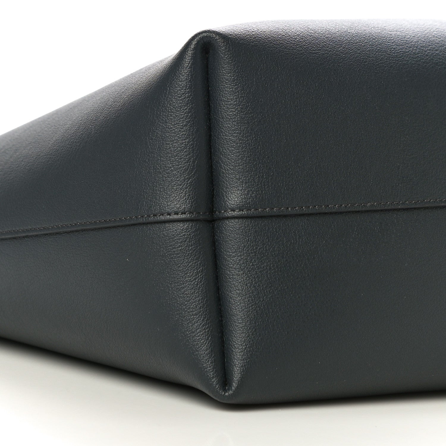 Saint Laurent Calfskin Large Shopping Tote Dark Grey 8 of 13