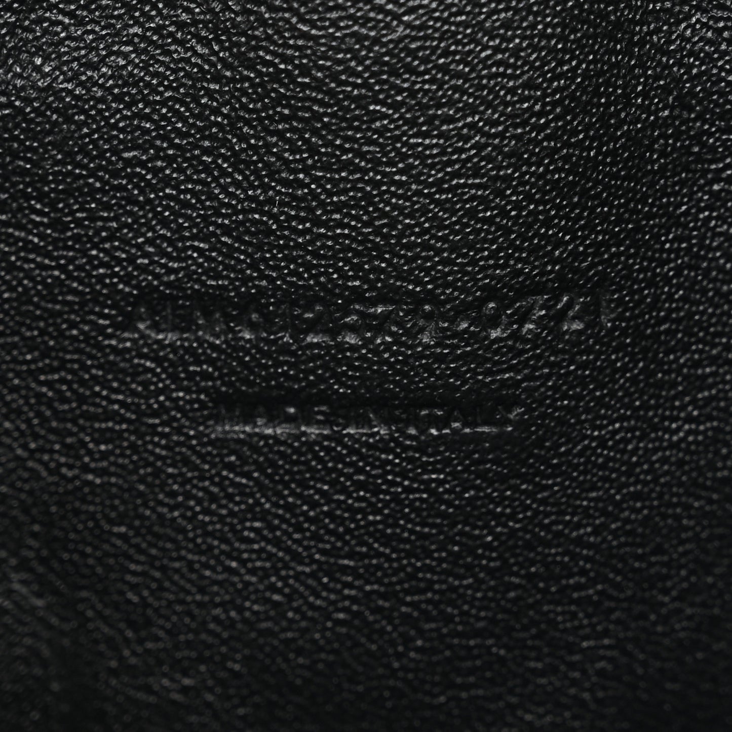 Patent Calfskin Matelasse Monogram Mini Lou Camera Bag Black