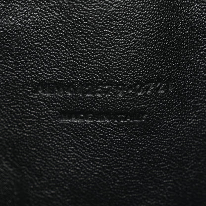 Saint Laurent Patent Calfskin Matelasse Monogram Mini Lou Camera Bag Black 7 of 10