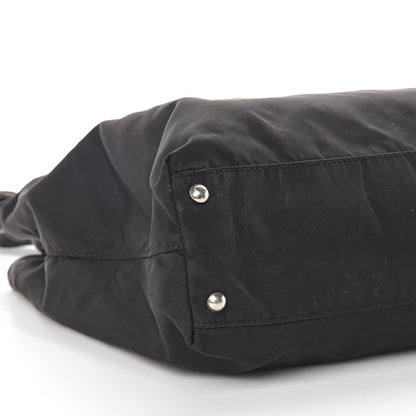 Prada Tessuto Nylon Shopping Tote Black 8 of 9