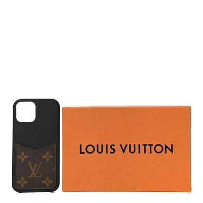 Louis Vuitton Monogram iPhone 12/12 Pro Bumper Black 10 of 10