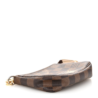 Louis Vuitton Damier Ebene Trunks and Locks Mini Pochette Accessories 4 of 9