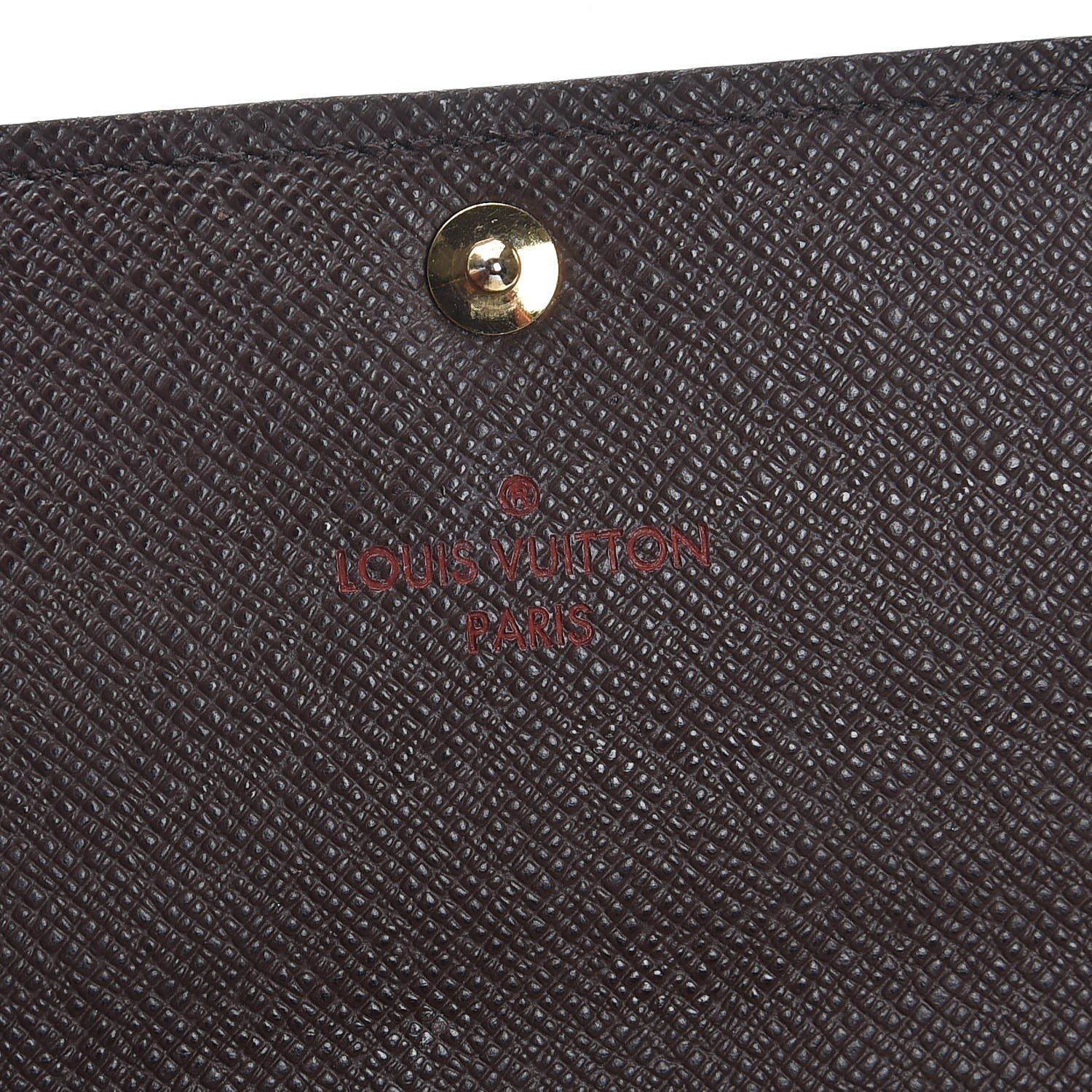 Louis Vuitton Damier Ebene Sarah Wallet 6 of 8