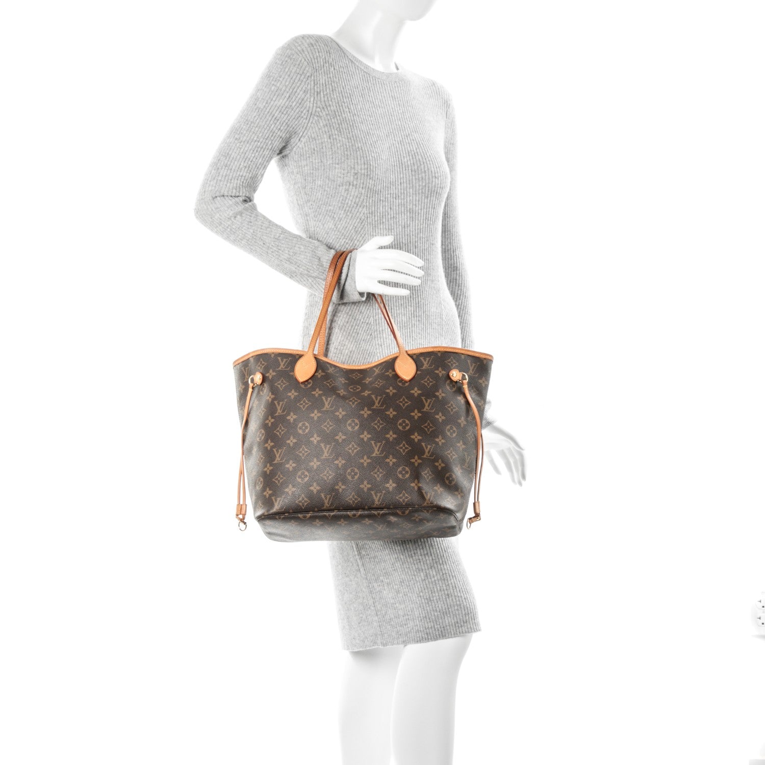 Louis Vuitton Monogram Neverfull MM 2 of 6