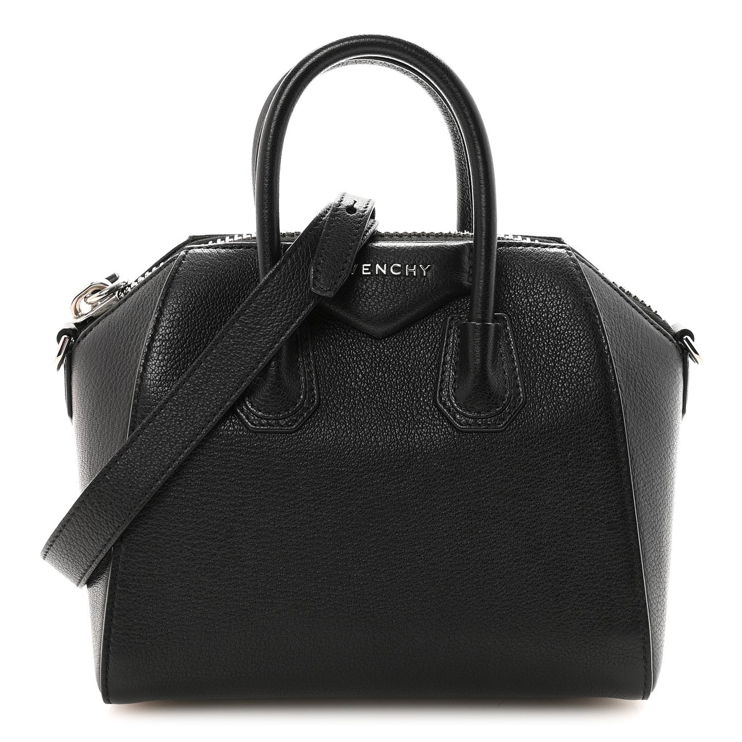 Sugar Goatskin Mini Antigona Black