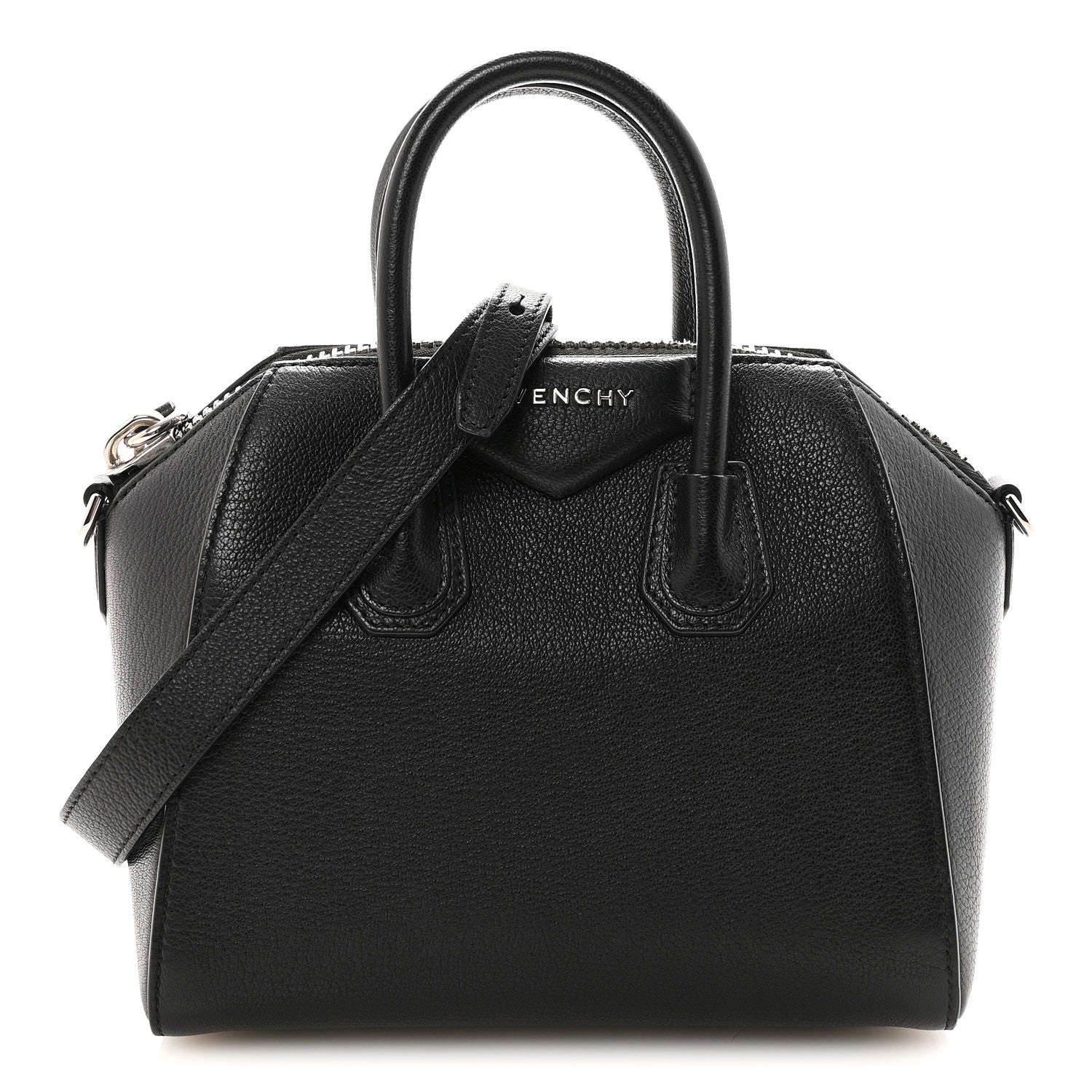 Givenchy Sugar Goatskin Mini Antigona Black 1 of 9