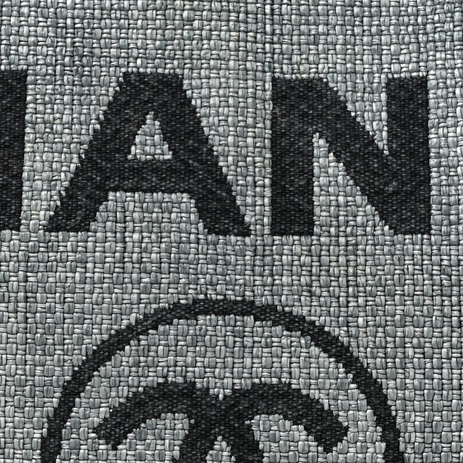 Chanel Woven Straw Raffia Large Deauville Tote Grey 8 of 14