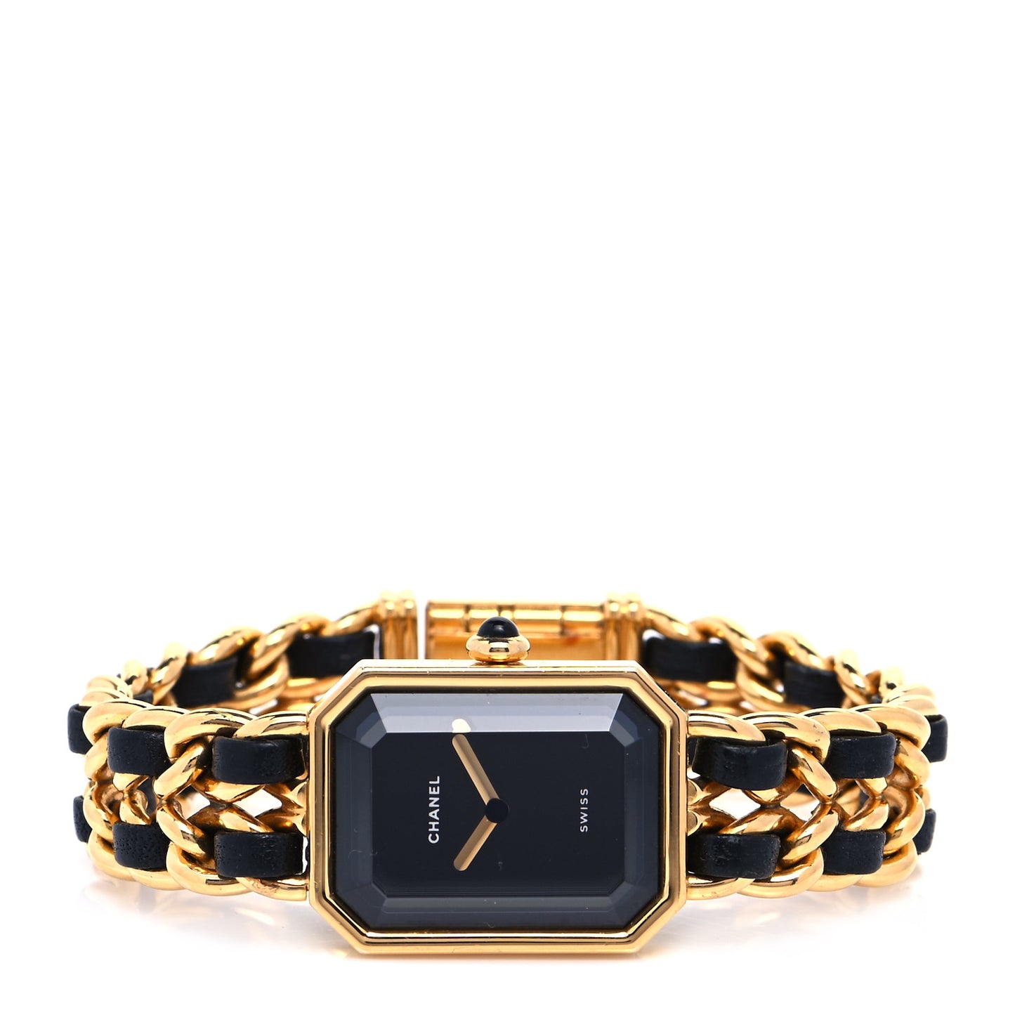Stainless Steel Lambskin 20mm Chain Premiere Quartz Watch Gold M