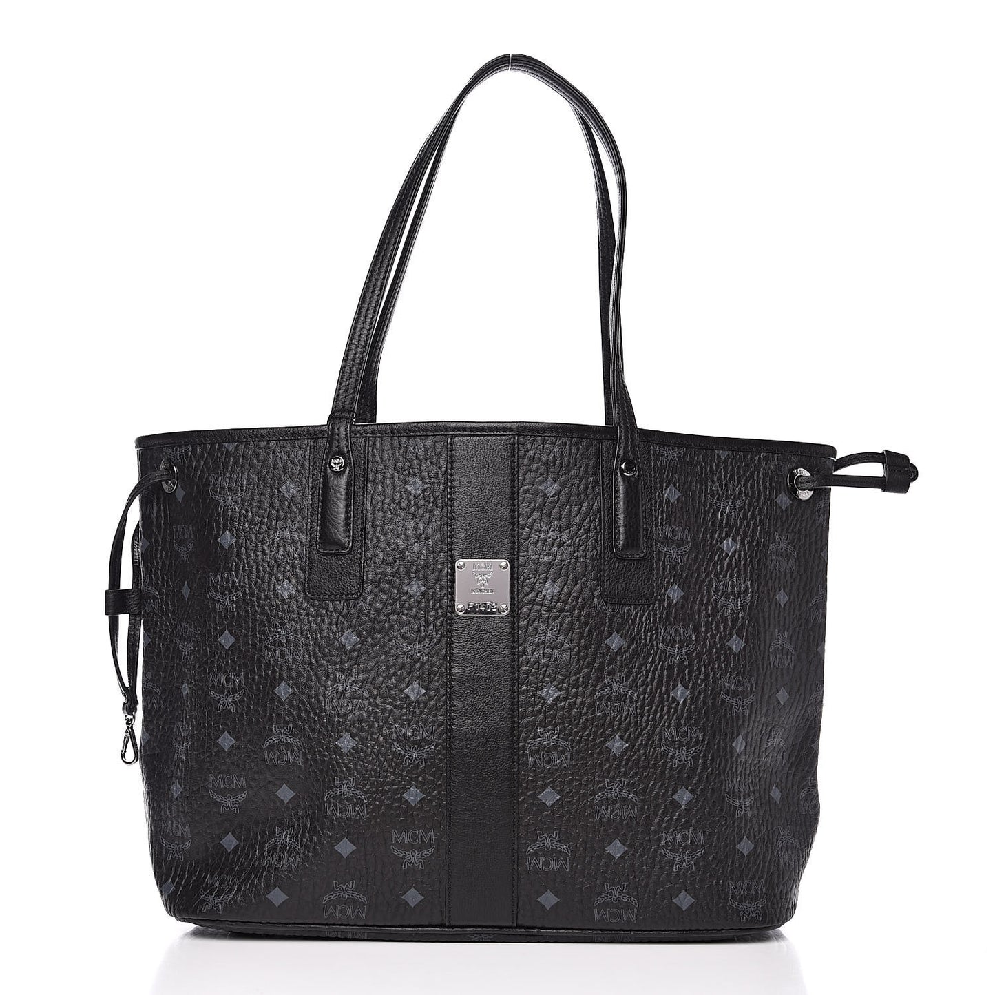 Visetos Large Liz Reversible Shopper Tote Black