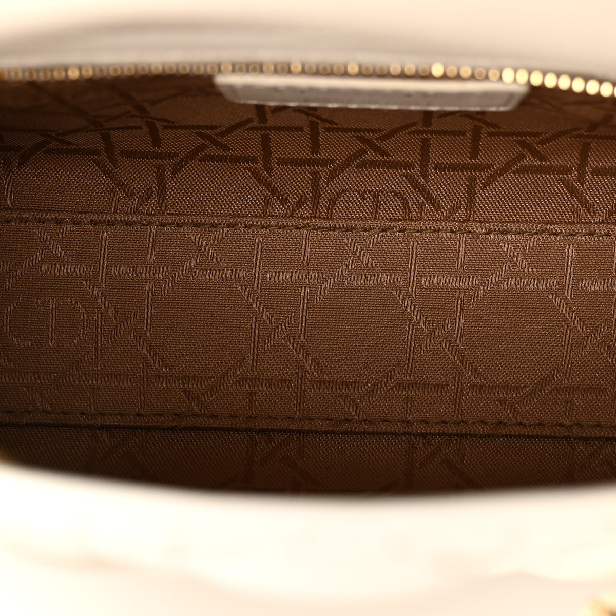 Christian Dior Lambskin Cannage Mini Lady Dior White 9 of 17