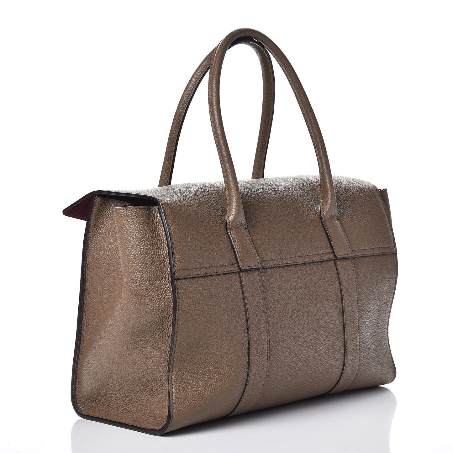 Natural Grain Calfskin New Bayswater Clay