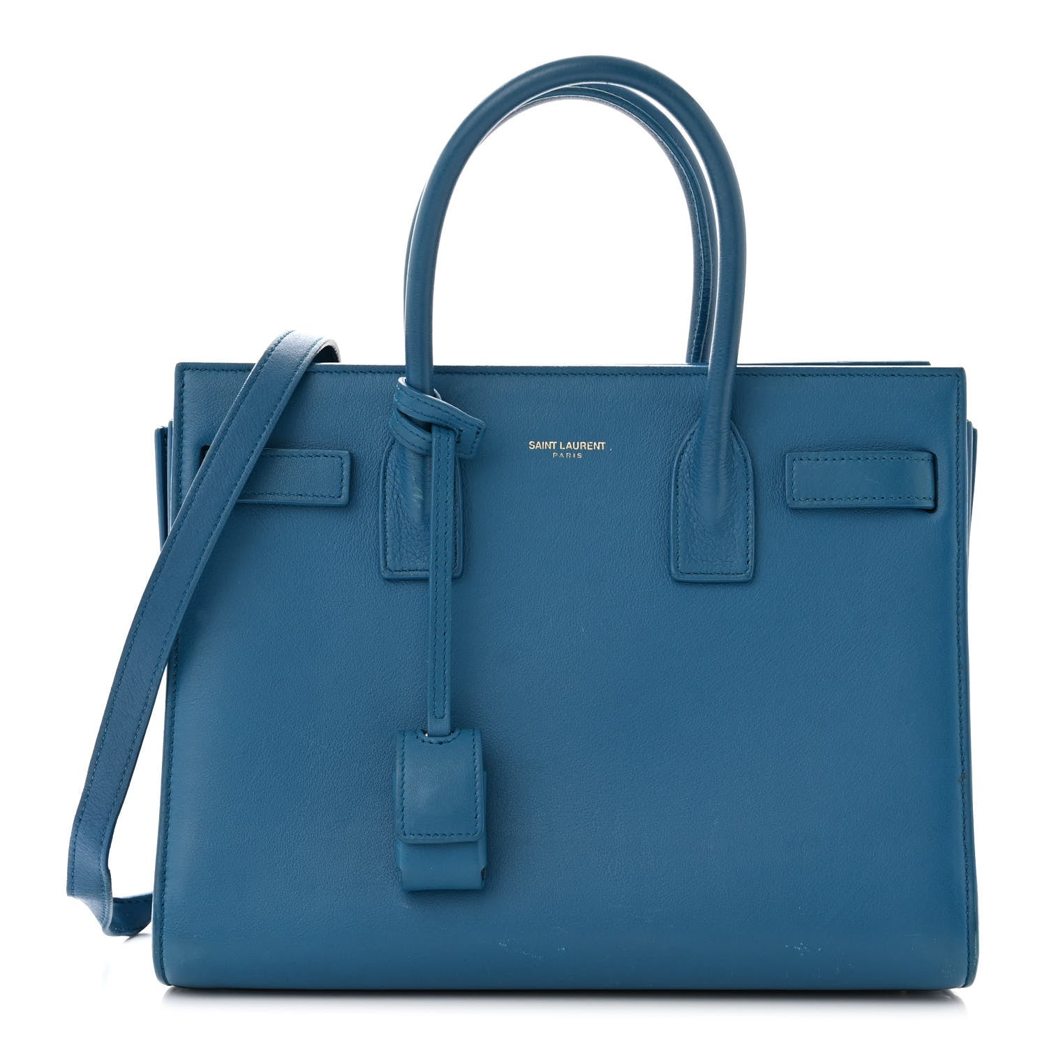 Saint Laurent Calfskin Baby Sac De Jour Indigo 1 of 15