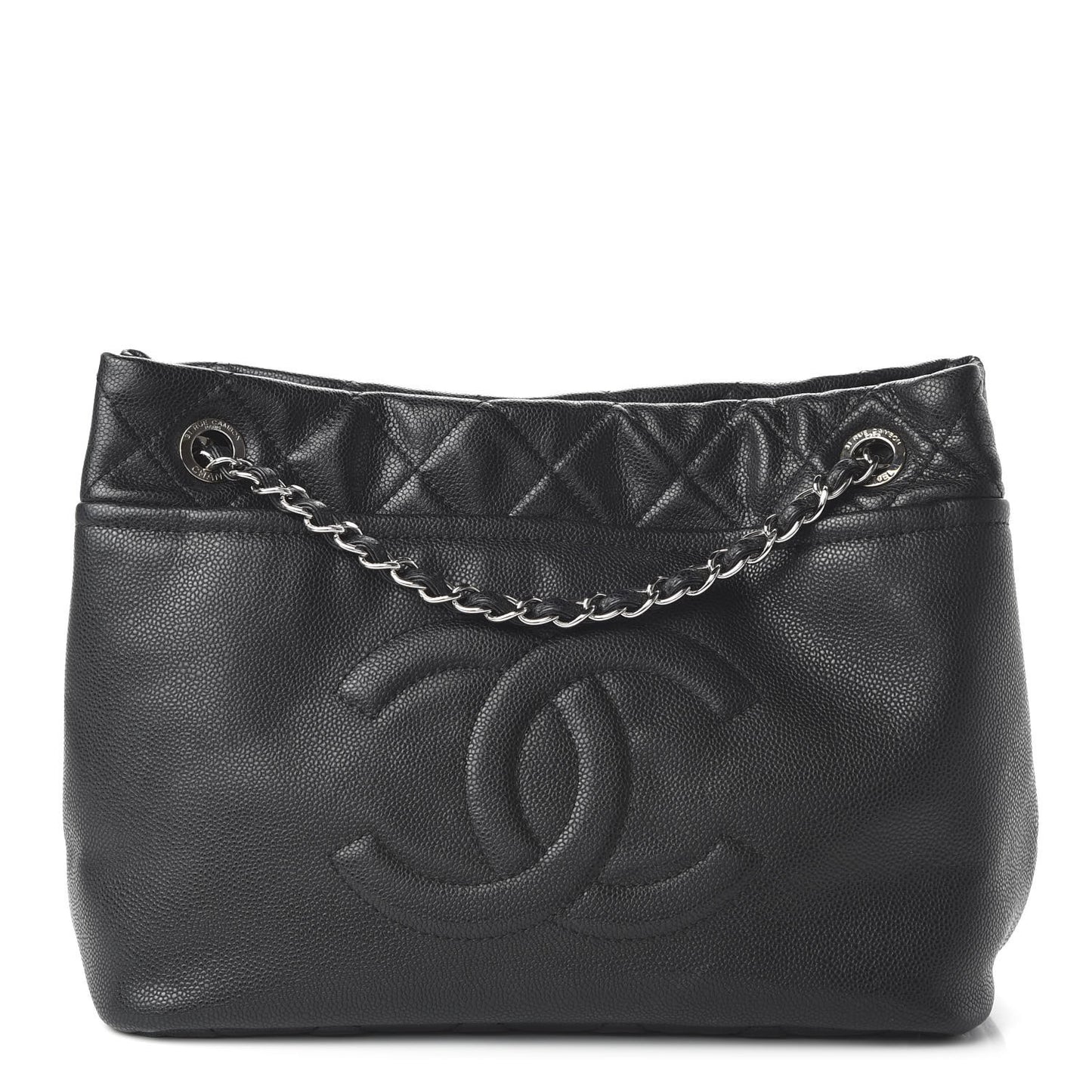 Caviar Timeless CC Soft Tote Black