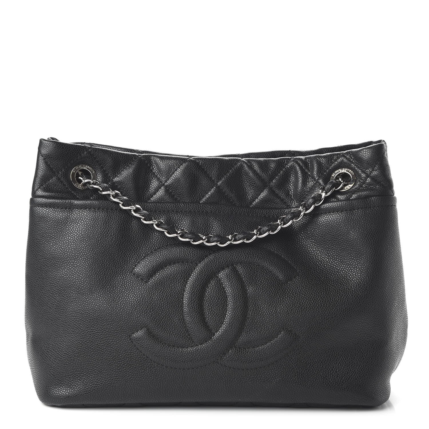 Chanel Caviar Timeless CC Soft Tote Black 1 of 12