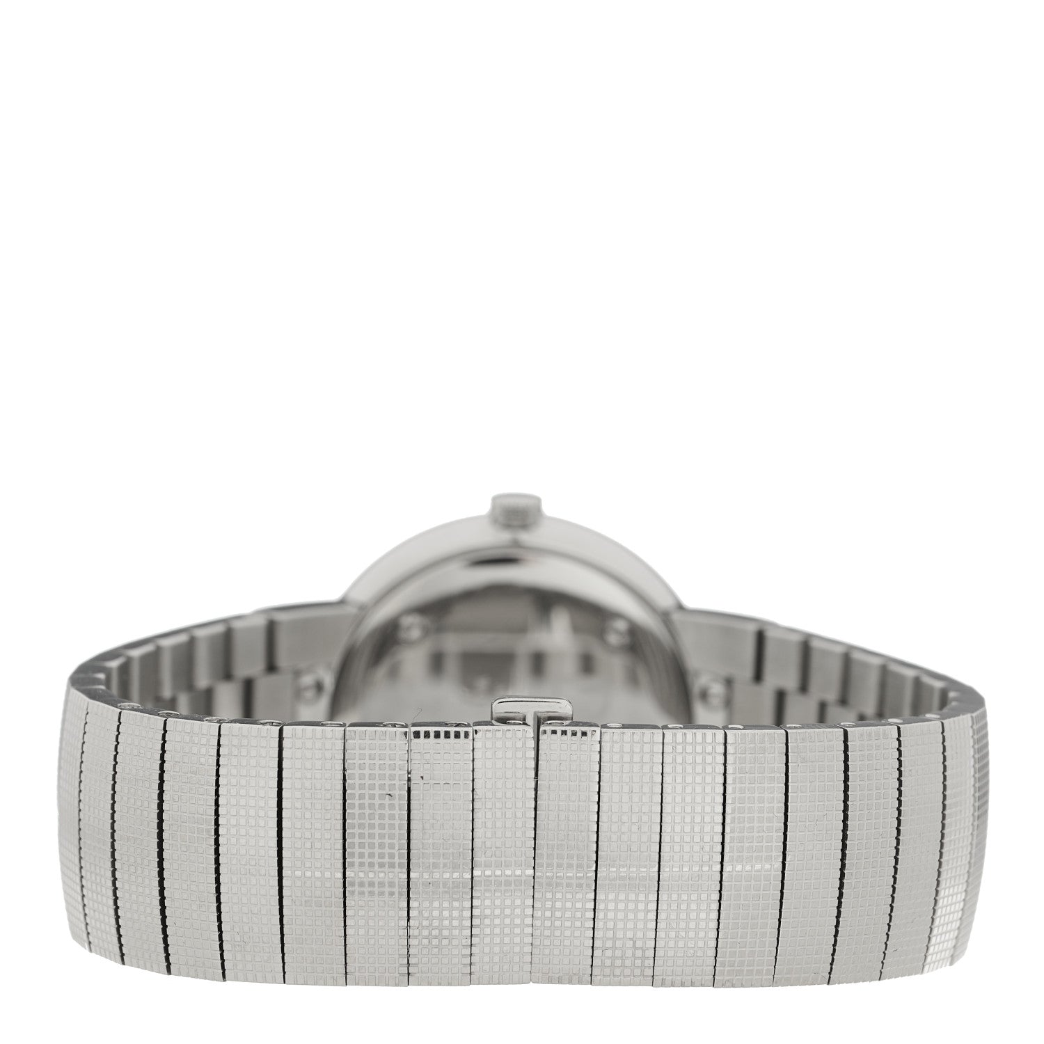 Christian Dior Stainless Steel Diamond Bezel 33mm La D De Dior