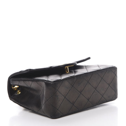 Chanel Lambskin Quilted Mini Square Flap Bag Black 4 of 13