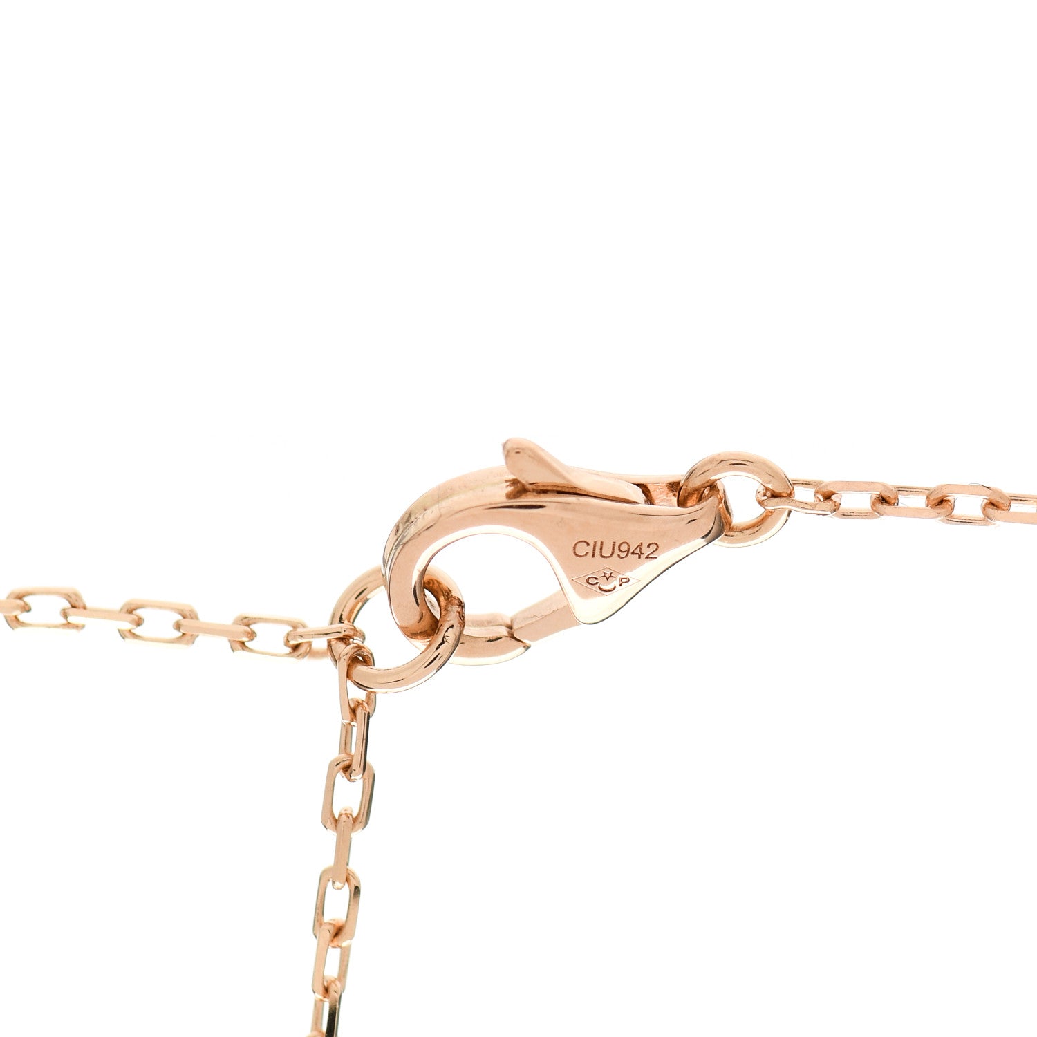 Cartier 18K Pink Gold Pink Sapphire D'Amour Pendant Necklace 5 of 6