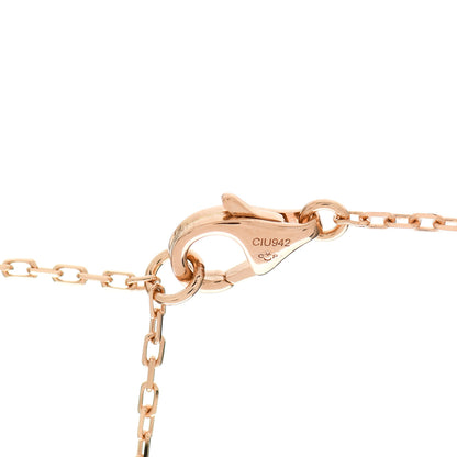 Cartier 18K Pink Gold Pink Sapphire D'Amour Pendant Necklace 5 of 6
