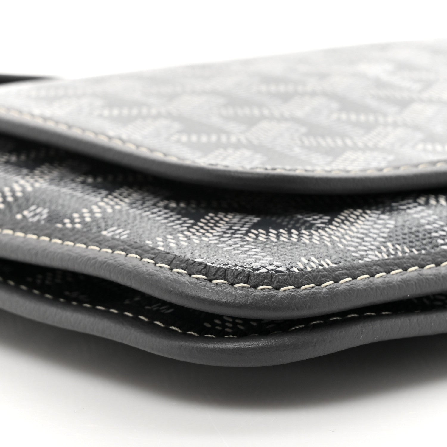 Goyard Goyardine Plumet Wallet Clutch Grey 10 of 10