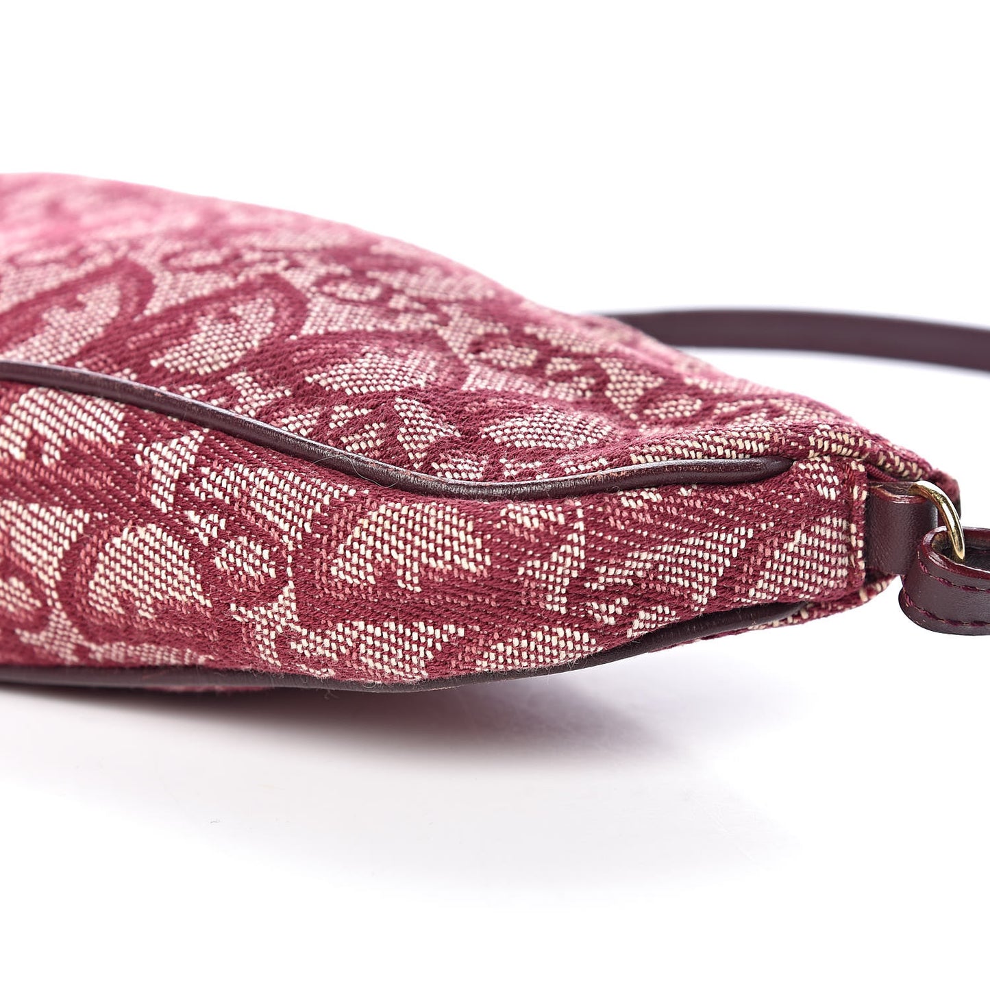 Monogram Mini Saddle Pochette Burgundy