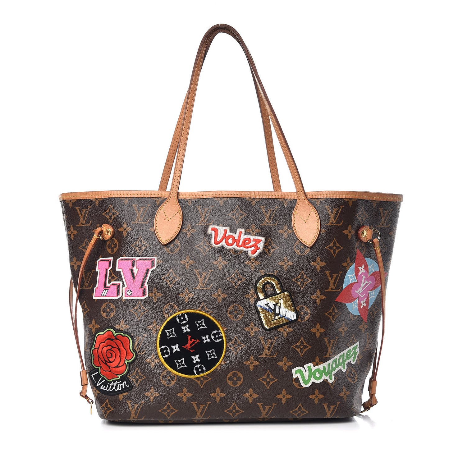 Monogram Travel Stickers Neverfull MM