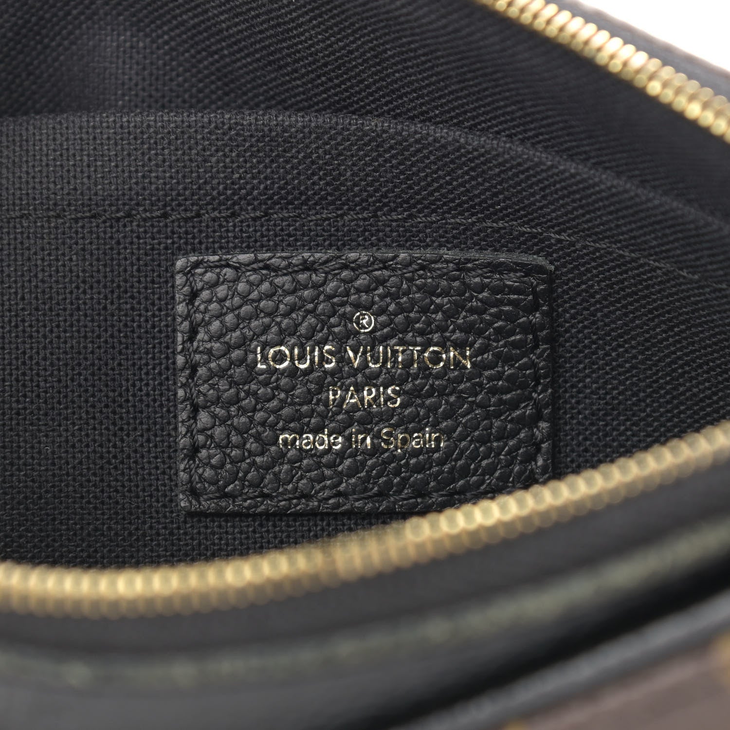 Louis Vuitton Monogram Pallas Clutch Black 6 of 14