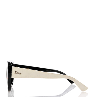 Christian Dior Cannage Dior Lady 1N Sunglasses Black Ivory 3 of 8