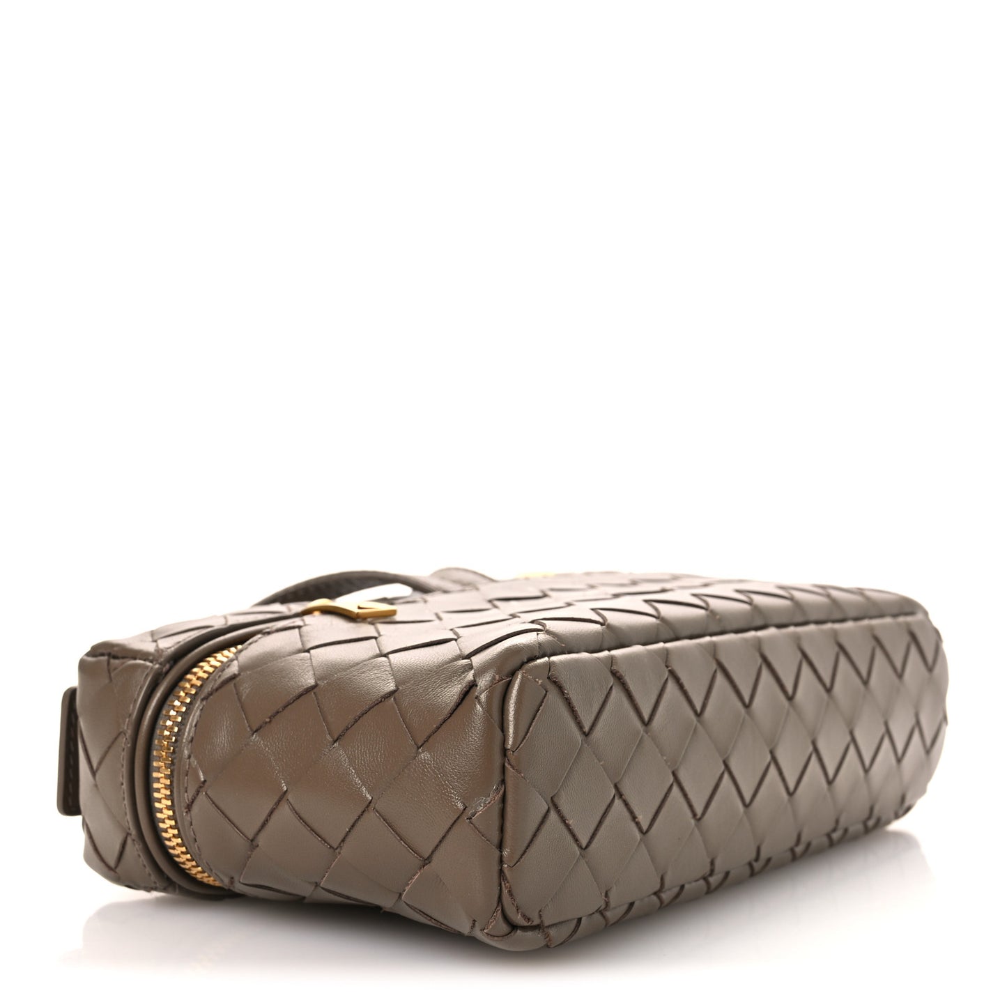 Calfskin Intrecciato Bang Bang Vanity Case Pinecone