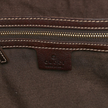 Gucci Monogram Large Positano Tote Brown 6 of 11