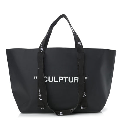 Off-White Nylon Sculpture Tote Bag Black 1 of 13