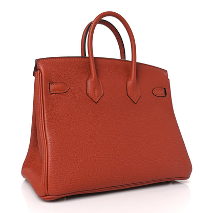 Hermes Togo Birkin 25 Cuivre 3 of 11