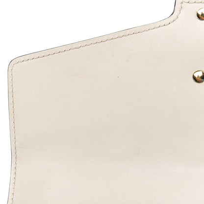 Gucci Calfskin Small Sylvie Shoulder Bag Off White 10 of 12