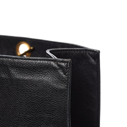 Chanel Caviar CC Shoulder Bag Black 15 of 16